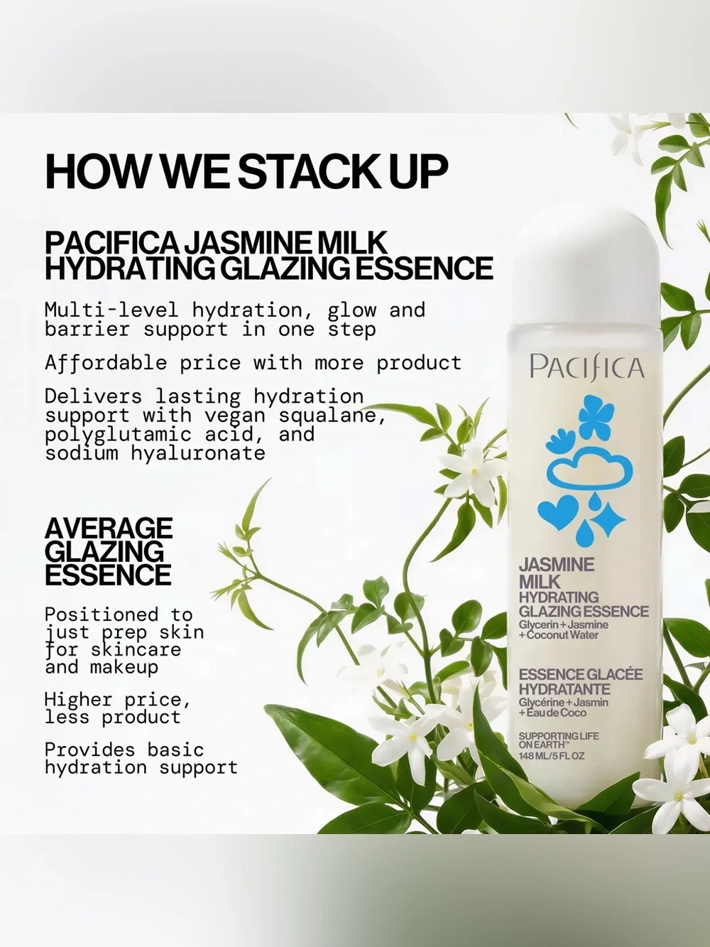 Pacifica Jasmine Milk Hydrating Glazing Essence